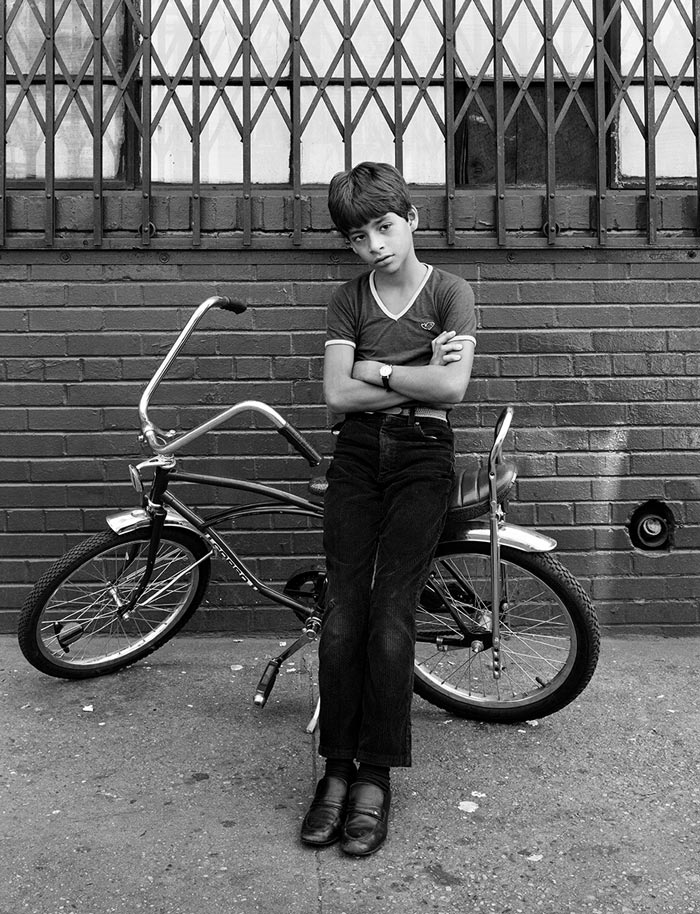 Boy and Bike, West 50s (Мальчик и велосипед, Западные 50-е улицы), 1980s