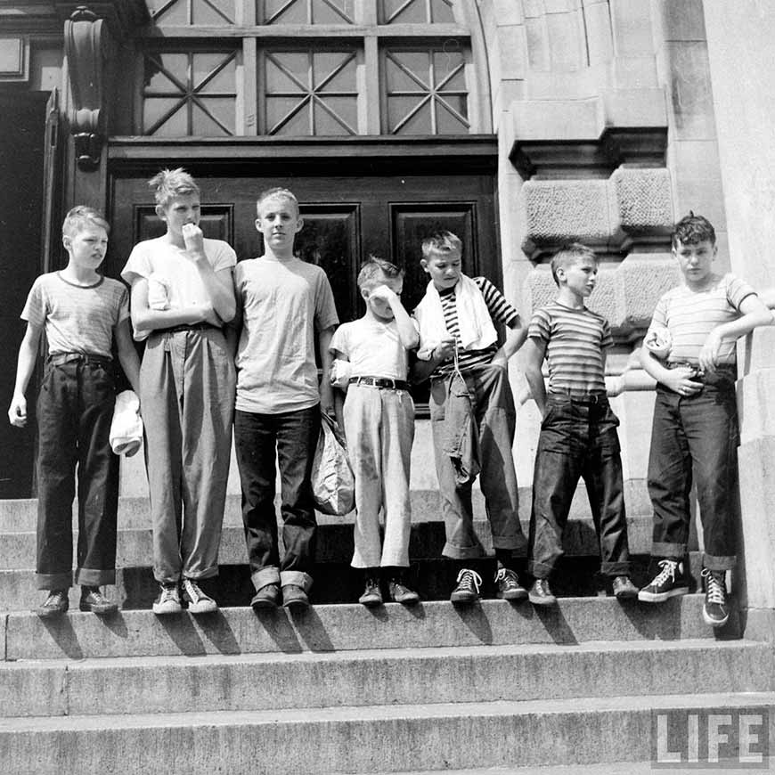 N.Y. Boys' Summer Home, New York (Лето нью-йоркских мальчишек), July 1948