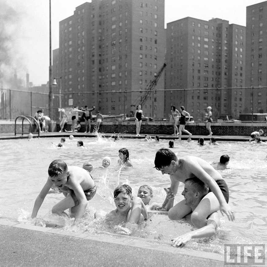 N.Y. Boys' Summer Home, New York (Лето нью-йоркских мальчишек), July 1948