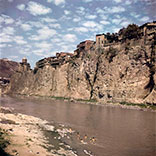 The Kura River and young boys bathing (Река Кура и купающиеся мальчишки), 1947