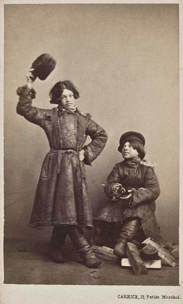 Два мальчика (Two boys), 1860-1870