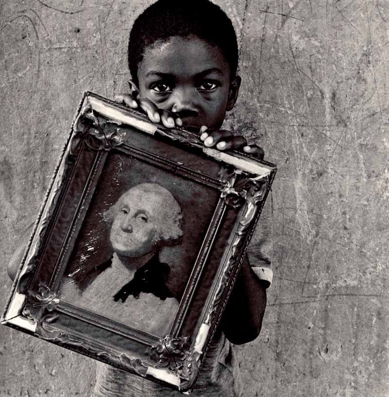 Boy With George Washington (Мальчик с Джорджем Вашингтоном), 1990