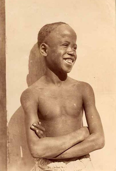 Portrait d'un jeune garçon, Soudan (Портрет мальчика), c.1890