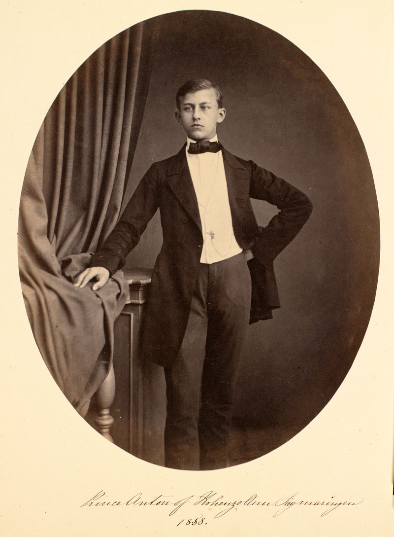 Prince Frederic of Hohenzollern-Sigmaringen (1843-1904), 1858