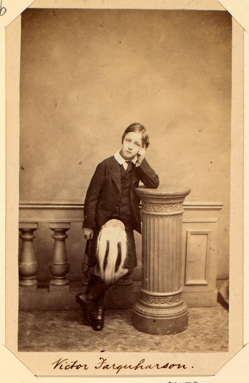 Victor Farquharson, c.1860