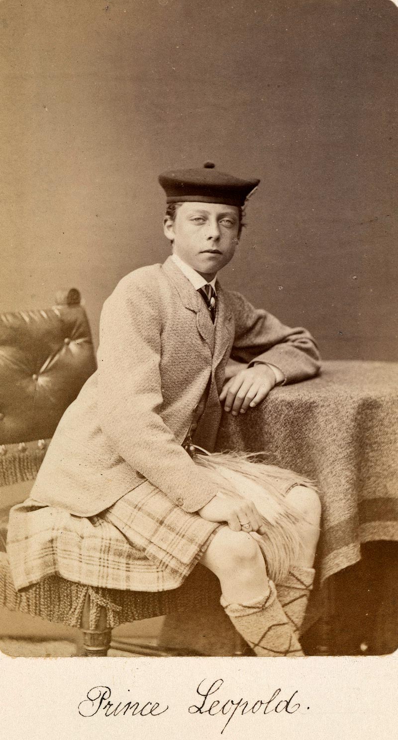 Prince Leopold, later Duke of Albany [13], c.1866