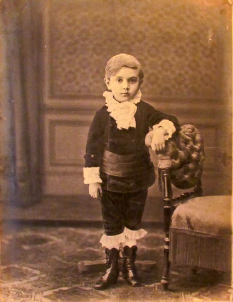 Portrait of a young boy (Портрет мальчика), c.1870