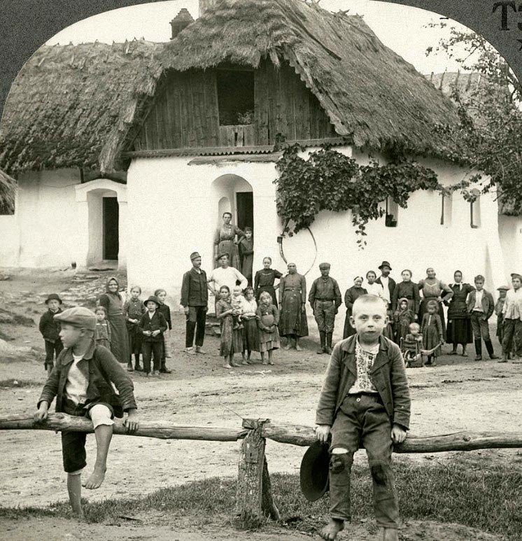 Characteristic Village Scene, Trlinak, Czechoslovakia (Характерная деревенская сцена, Трлинак, Чехословакия), c.1893