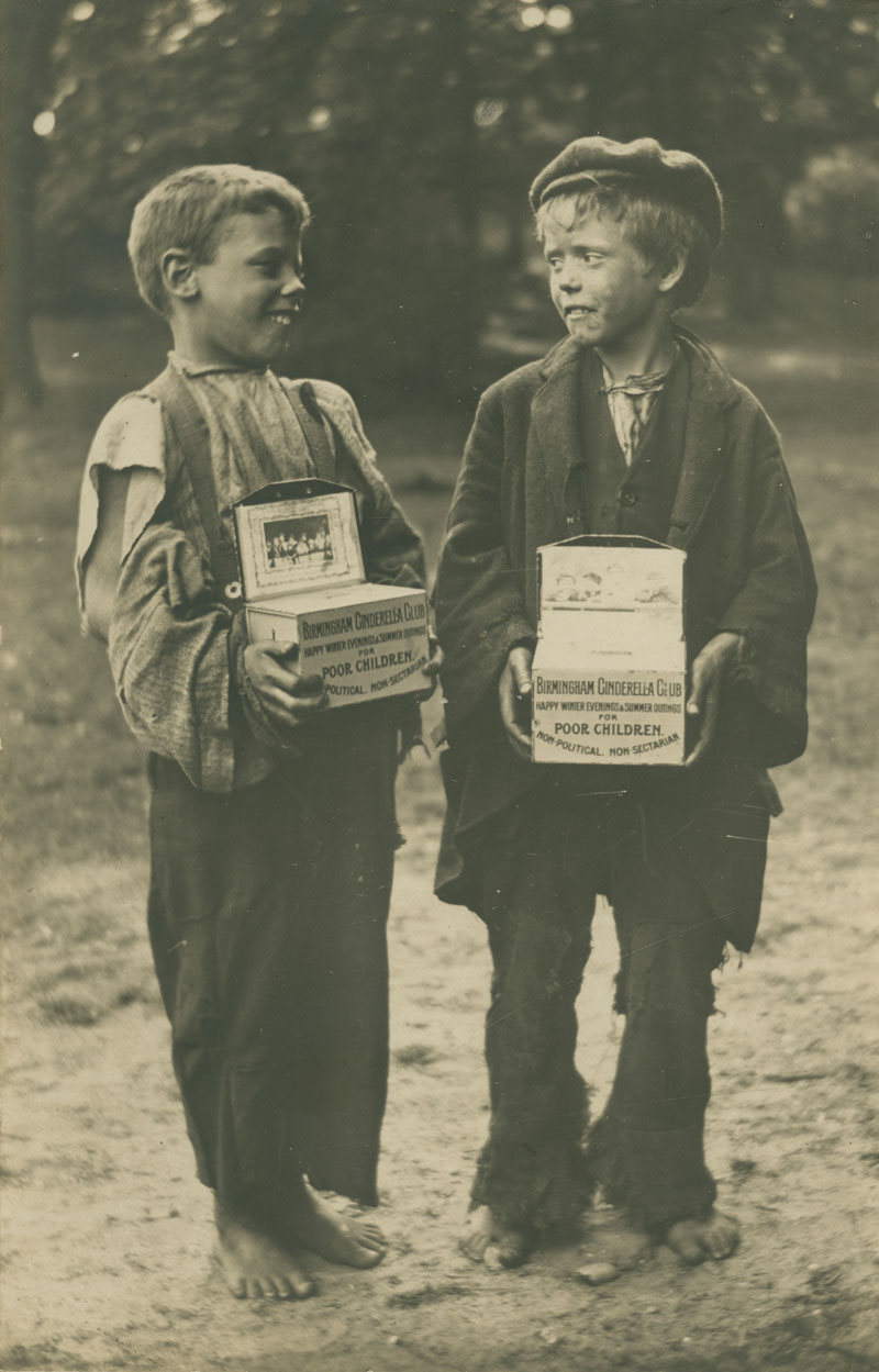 Two Boyswith Collection Boxes (Два мальчика с коробками для пожертвований), c.1898