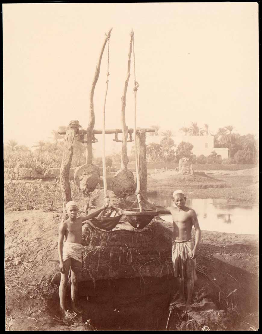 Two boys beside a well (Два мальчика у колодца), c.1880