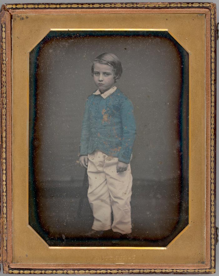 Untitled / Portrait of Standing Boy (Без названия / Портрет стоящего мальчика), 1848