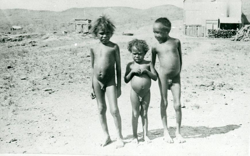 Central Australian Aboriginal children (Дети аборигенов Центральной Австралии), c.1898