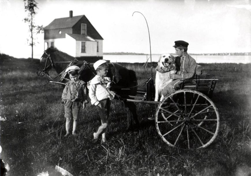 The Moulton boys (Мальчики семьи Моултон), c.1900