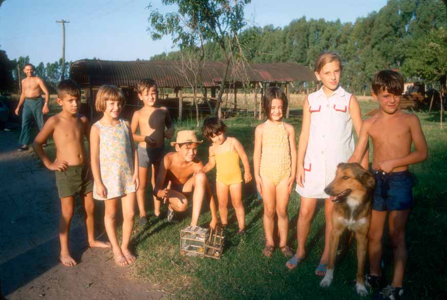 Farm children (Фермерские дети), April 1968