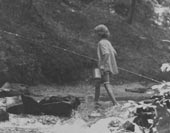 Boy with fishing pole / Мальчик с удочкой