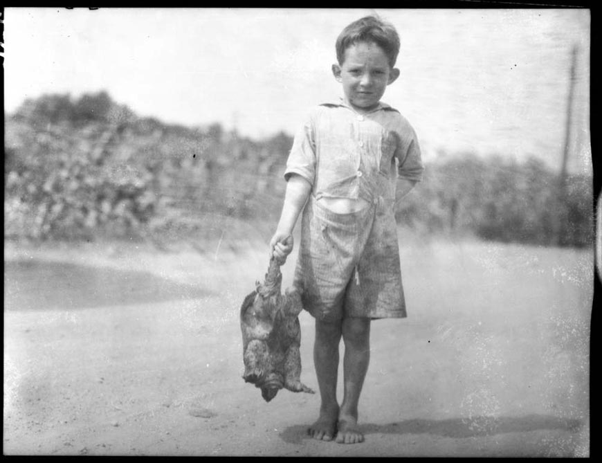 Boy with turtle (Мальчик с черепахой)