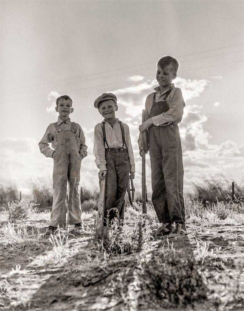 Children of the Dust Bowl, Migrant Workers (Дети Пыльного котла, дети мигрирующих рабочих), 1938