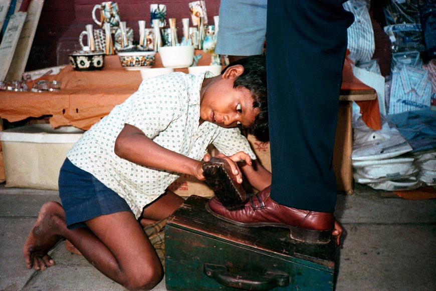 Shoeshine boy (Мальчик-чистильщик обуви), 1970s