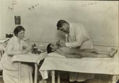 Doctor Examining Boy / Доктор осматривает мальчика