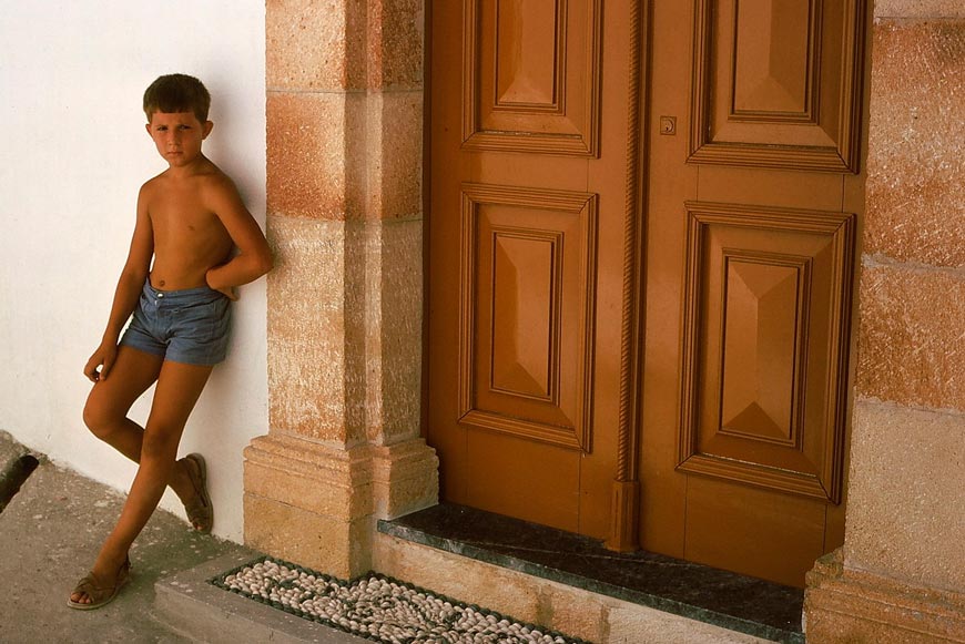 Portrait of a Young Greek Boy (Портрет греческого мальчика), 1975