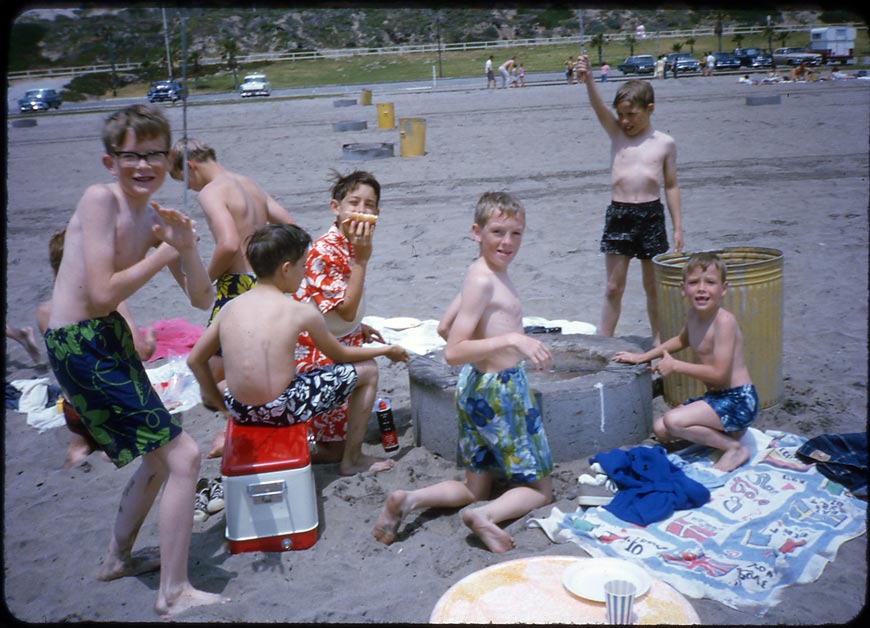 Boy's beach party (Пляжная вечеринка мальчишек), 1964