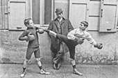 Boxing under eyes of Master / Бокс под взором знатока