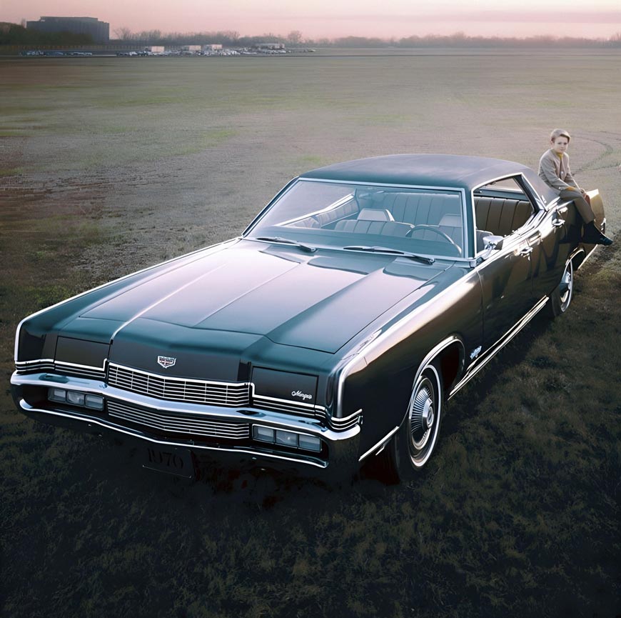 Mercury Marquis Brougham 4-door Hardtop, 1970
