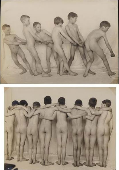 from An Album of nude studies of boys (Из альбома эскизов нагих мальчиков), early XX