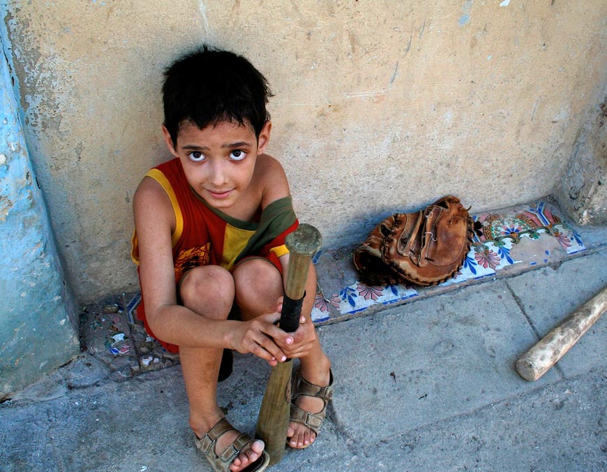 Boy with bat (Мальчик с битой), 2007