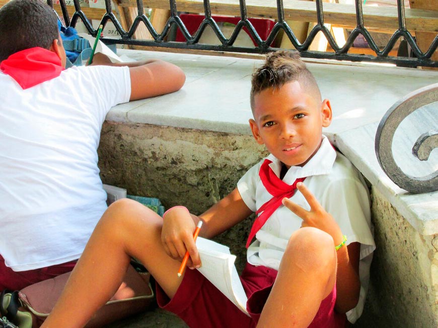 Smiling Cuban Boy (Улыбающийся кубинский мальчик), 2016