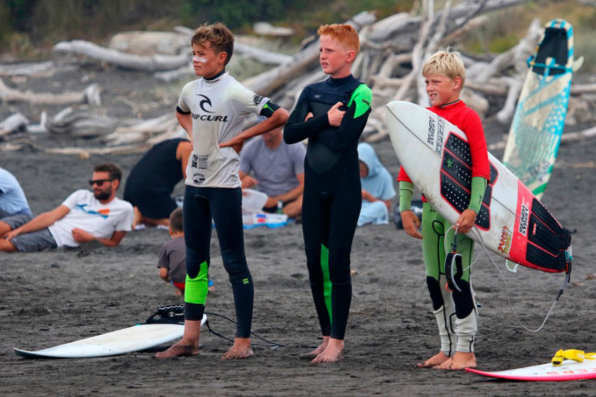 Micro Grom Surfing Series 2019 (Соревнование по винсерфингу Микро Гром), February 2019