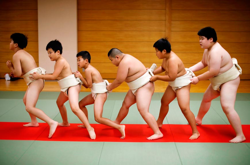 Komatsuryu sumo club (Клуб борьбы сумо Коматсурио), August 2020