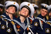 Курсанты военно-морского училища / Navy school cadets