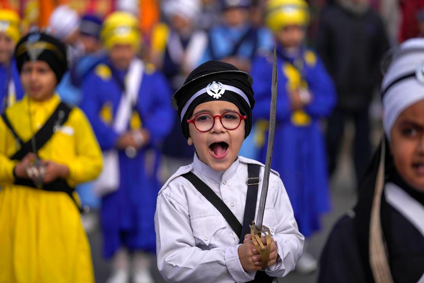 A young Sikh boy (Мальчик-сикх), 2023