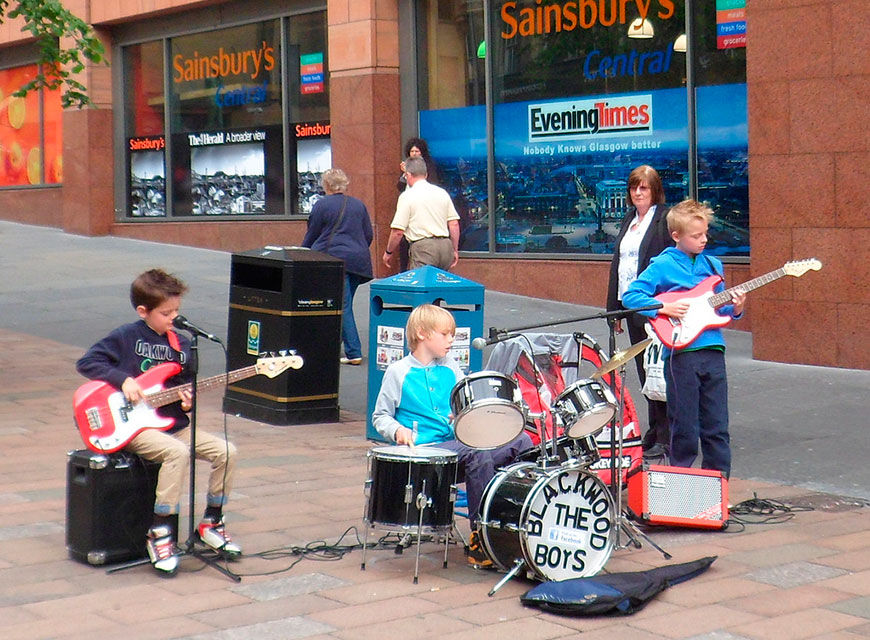 Buchanan Street, Glasgow, Scotland, UK, 2013