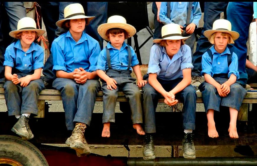 Amish boys (Мальчики-амиши)