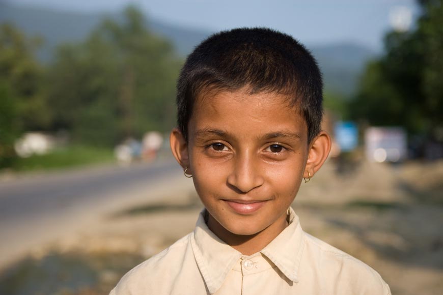 Nepali boy (Непальский мальчик), 2008