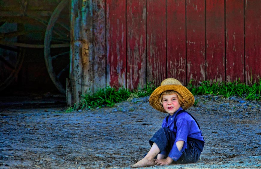 Amish boy (Мальчик-амиш), 2012