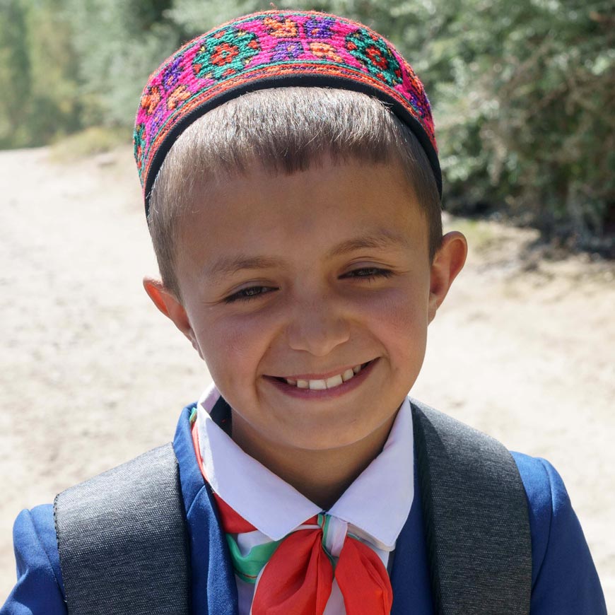 Туркменский школьник (Turkmen schoolboy), 2025