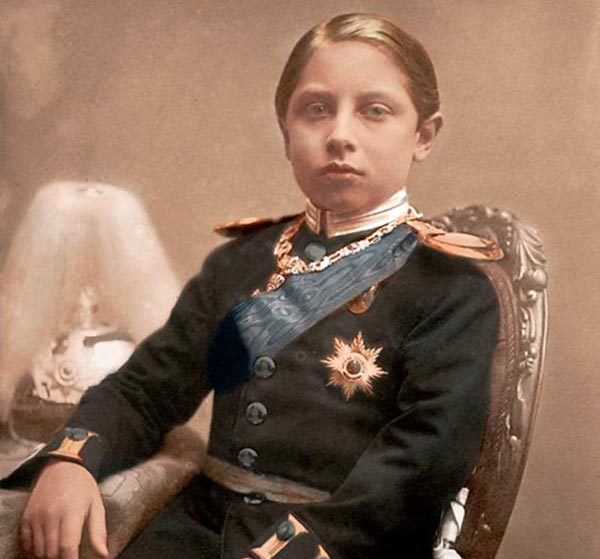 Wilhelm II (10), third and last Emperor of Germany and ninth king of Prussia (Вильгельм II (10), третий и последний кайзер Германии и 9-й король Пруссии), 1869