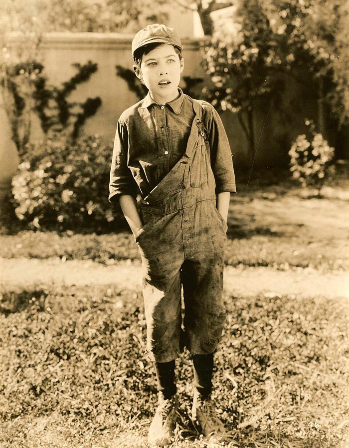 Frankie Lee, child silent film actor [12] (Фрэнки Ли, актёр немого кино) [12], 1923