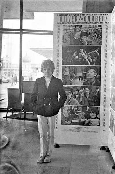 Mark Lester [11] at the Moscow Film Festival (Марк Лестер [11] на Московском кинофестивале), 1969