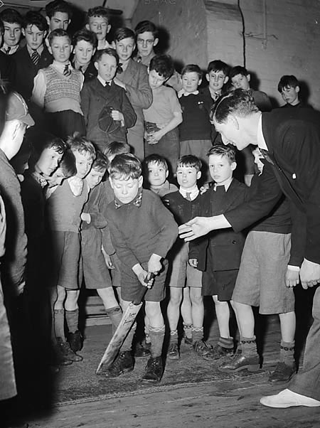 Cricket Coaching School at Oswestry (Школа крикета в Освестри), February 1952