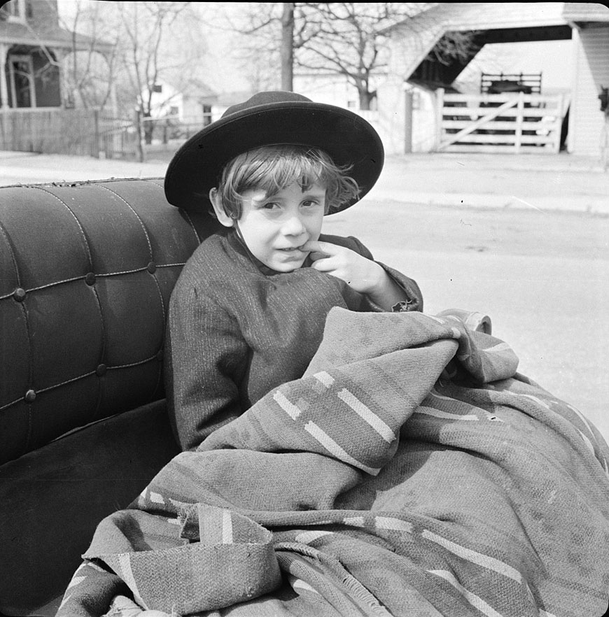 Mennonite boy (мальчик-меннонит), 1942