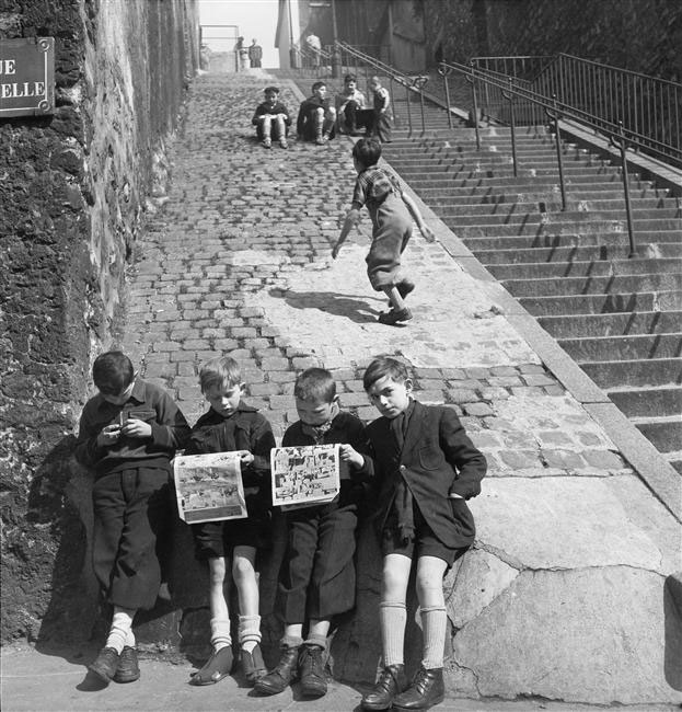 A Montmartre, Paris (Монматр, Париж), 1951