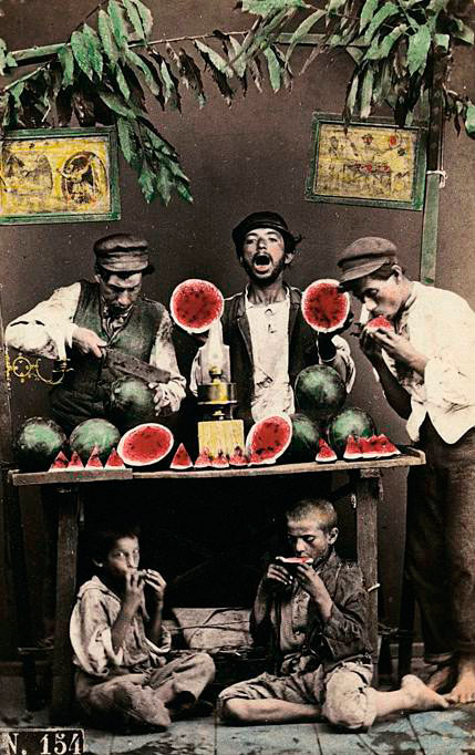 Watermelon sellers (Продавцы арбузов), c.1865