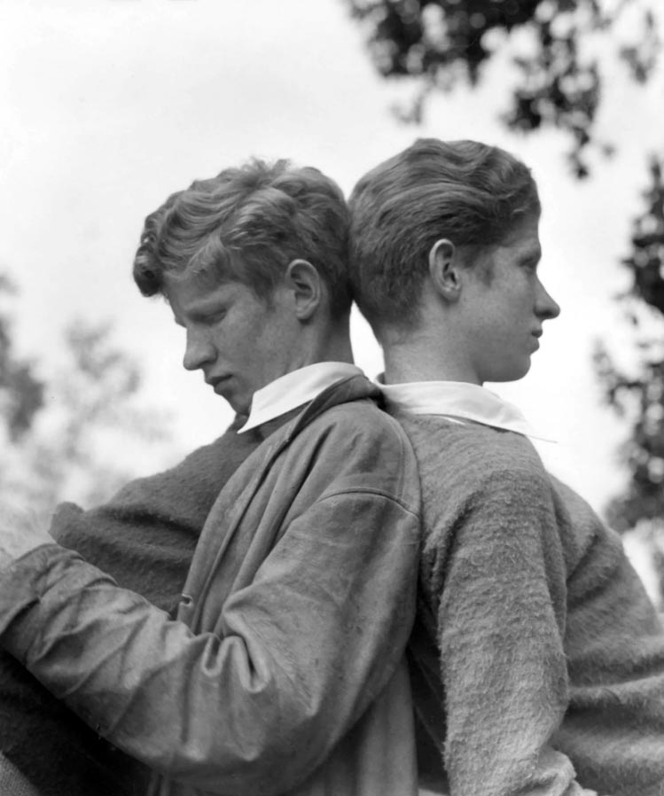 Rondal and Padraic, early 1930s