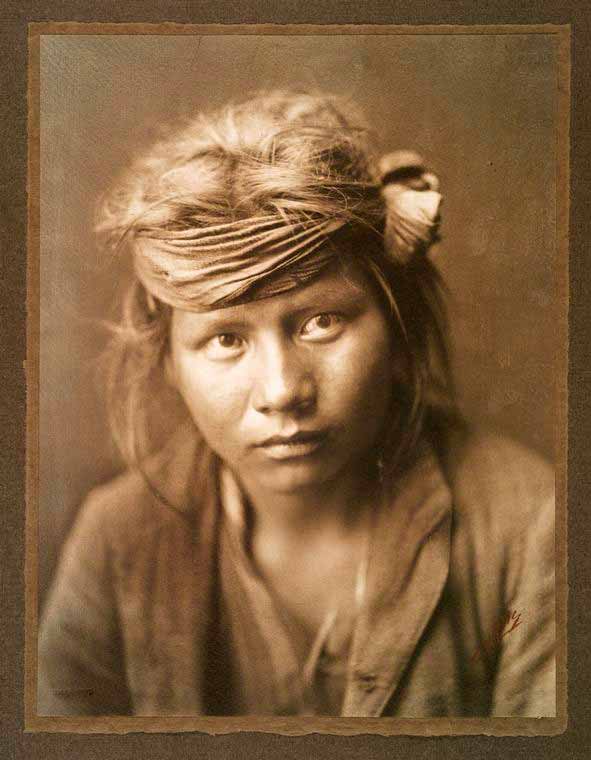 Navajo boy (Мальчик племени навахо), 1904