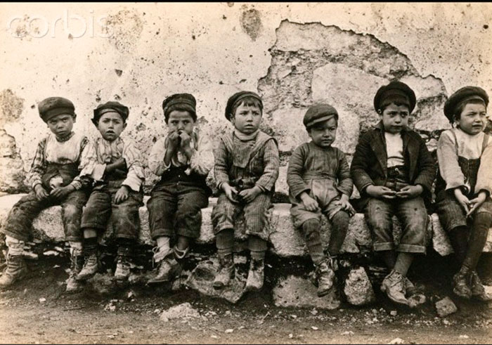 Boys from an Italian mountain village (Мальчики из итальянской горной деревушки), 1916