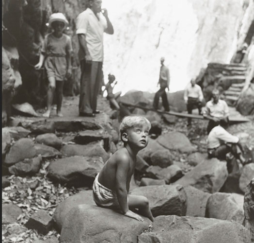 Rex's first waterfall, (Первый водопад Рекса) c.1958